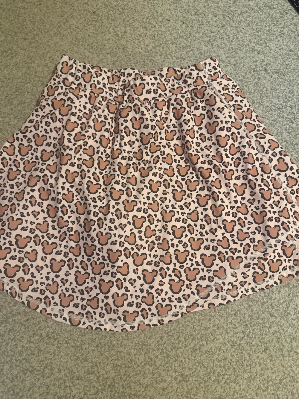 Leopard Print Mickey Skort, The Magic Box